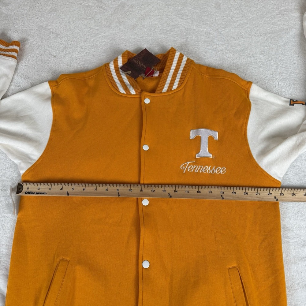Tennessee Volunteers Mitchell & Ness Knit Varsity Jacket‎ Men's Medium Tall New - Picture 7 of 10